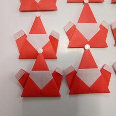 折り紙サンタクロース　40枚の画像