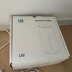 Speed Wi-Fi HOME L02 white UQ版 白の画像