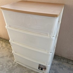 決まりました★処分！明日まで！四段チェスト　お取引き早い方優先(...