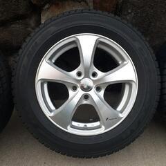 アルミホイール　スタッドレスタイヤの画像