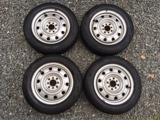 ブリジストン　スタッドレス　175/65/r15 ホイールセット　4h PCD100 114.3