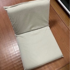 無印良品 座いす大 /綿帆布カバー