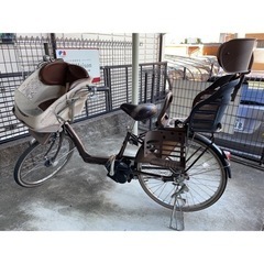 YAMAHA ヤマハ PAS Little More (Li-ion) 電動自転車 前後チャイルドシート