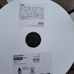 【決まりました！】【美品！BENGTERIK ベンテリーク カウンターチェア ホワイト 引取限定！の画像