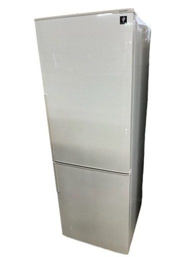 NO.1053【2017年製】SHARP ノンフロン冷凍冷蔵庫 SJ-PD27C-W 271L