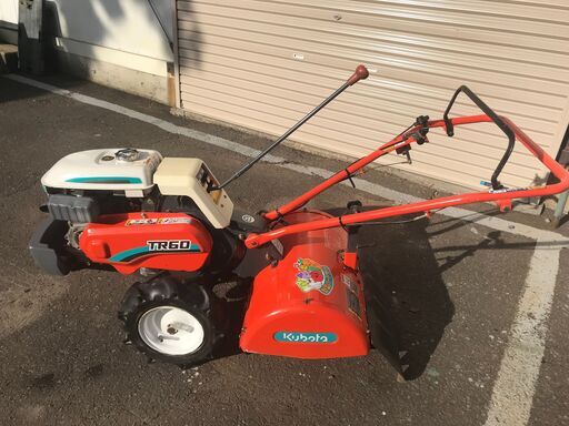 クボタ耕運機・土の助Jr・農用トラクター（歩行用）美品
