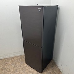 シャープ SHARP 2ドア冷凍冷蔵庫 280L プラズマクラスター