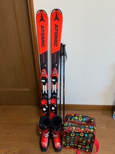 スキーセット一式　小学生2年で使用してました