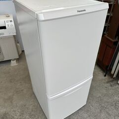 【動作保証あり】Panasonic 2020年 NR-B14CW 138L 2ドア 冷凍冷蔵庫 マットバニラホワイト【管理KRR554】