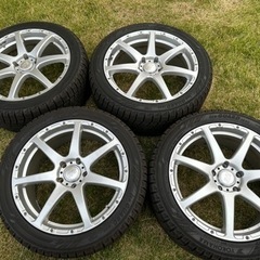 【お取引中】スタッドレスタイヤ　ホイール　235/45R18