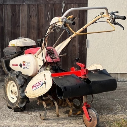 ヤンマー 耕運機 デカポチ 6.2馬力 DK7 DX 管理機 (HMショップ) 羽犬塚