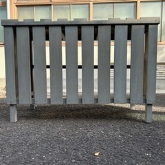 木製エアコン室外機カバー　