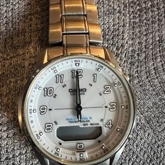 CASIOリニエージ電波ソーラー時計　中古品