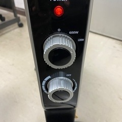 ☆値下げ☆K2311-113 マイカ遠赤両面パネルヒーター　通電確認済み　キズ汚れ有　現状お渡しの画像