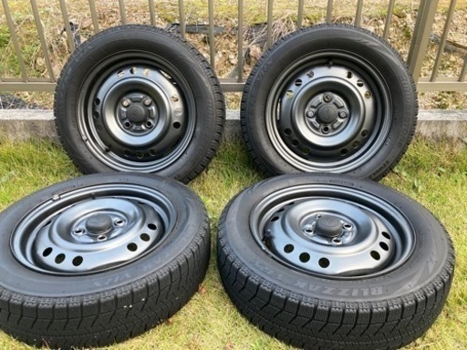 値下　スタッドレスタイヤ　155/65r14 ダイハツ純正　ミラ