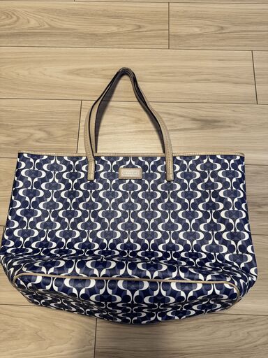 Coach コーチ　革　紺　トートバック