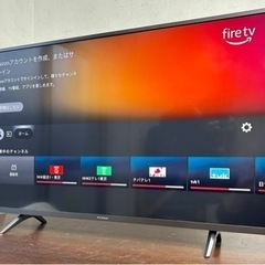 お引取り限定 美品 22年製 フナイ FUNAI FireTV 43V型4K液晶テレビ FL-43UF340 Alexa対応リモコン