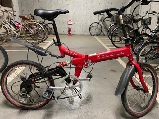 折りたたみ自転車　ランボルギーニ