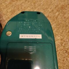 東芝ラジオ付きサーチライト 緑色の画像