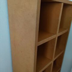 無印　CDラック棚の画像