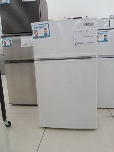 ★ジモティ割あり★ BESTEK 冷蔵庫 85L 18年製 動作確認／クリーニング済み HJ1130