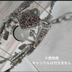 雪の結晶　キャンドルホルダー　クリスマスオーナメント➁の画像