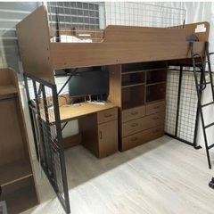 ニトリ　デニッシュロフトベッド