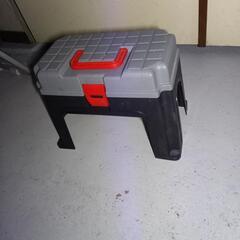 椅子　踏み台　工具入れ付き