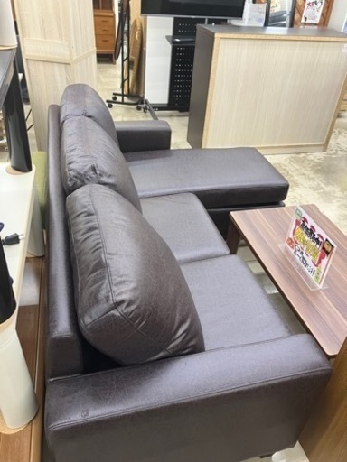 カウチ?オシャレな色合い?3Pソファ　205