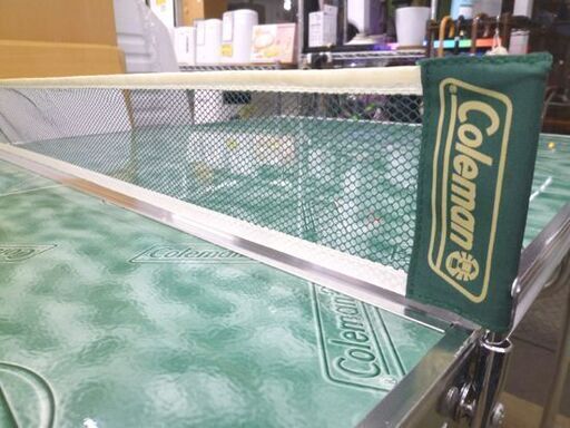 Coleman アウトドア卓球テーブル 幅145cm ネット付き 折り畳み式 コールマン アウトドアテーブル テーブル キャンプ 札幌