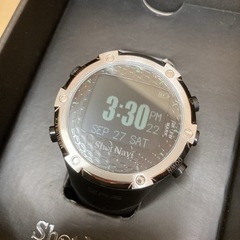 S178 ⭐ shot navi 腕時計 W1-FW  GPSゴルフナビ⭐動作確認済⭐クリーニング済の画像