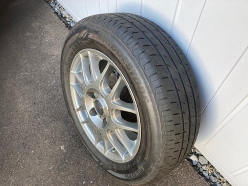 185/65/R15  ブリヂストン　夏タイヤ　アルミホイール付き
