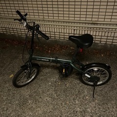 折りたたみ自転車　ギア付き
