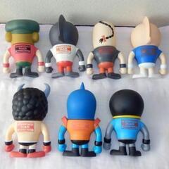 ★１点だけの出品★キン肉マン★ウォーズマン「右下」★DXソフビフィギュア３の画像