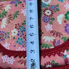 ✨新品ちりめん生地古典柄の可愛いポーチすの画像