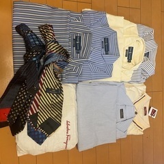 ラルフローレンシャツ✖️4 ネクタイ（dunhill・balma...
