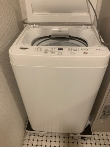 YAMADA SELECT(ヤマダセレクト) YWMT45H1 全自動洗濯機 (洗濯4.5kg)