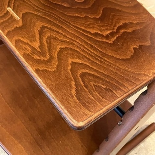 《売約済》【品川区リサイクルショップ / 配送無料エリアあり】STOKKE　ストッケ　トリップトラップ　ナチュラル　ブナ材　無垢　ベビーチェア　キッズチェア　ダイニングチェア　子供　ナチュラル　ハイチェア　ブラウン　茶色