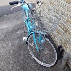 中古 子供自転車 変速なし 22インチ ブロックダイナモ 軽整備済み 防犯登録対応 町田市 相模原市 030MMの画像