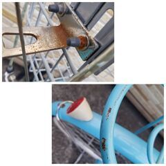 中古 子供自転車 変速なし 22インチ ブロックダイナモ 軽整備済み 防犯登録対応 町田市 相模原市 030MMの画像