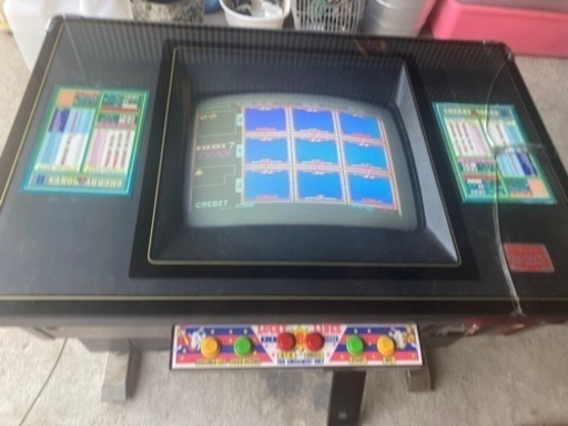 テーブルゲーム機 昭和レトロ New Lucky 8 Lines W-4 ラッキーエイト