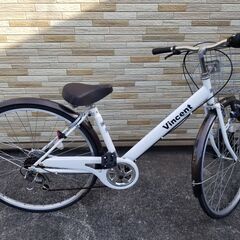 中古自転車 6段変速 27インチ ブロックダイナモ 軽整備済み ...