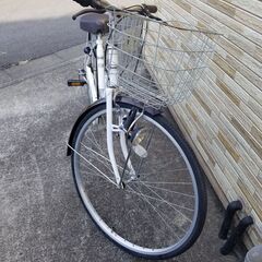 中古自転車 6段変速 27インチ ブロックダイナモ 軽整備済み 防犯登録対応 町田市 相模原市031MMの画像