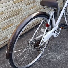 中古自転車 6段変速 27インチ ブロックダイナモ 軽整備済み 防犯登録対応 町田市 相模原市031MMの画像
