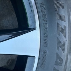 値下げ！！ タイヤ　ホイール　60ハリアー　モーヴ　18インチ 程度良好品】トヨタ 60 ハリアー スタイルモーヴ 純正 18in 7.5J +45