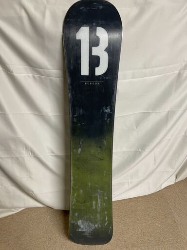 【北見市発】バートン BURTON スノーボード DESCENDANT 155cm カーキ (E2146wY)