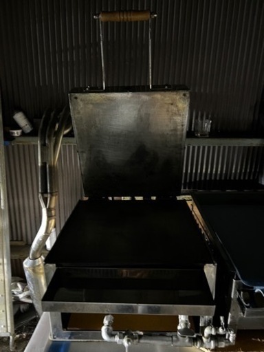 お話中　イカ焼き機　いか焼き　いか焼き機　イカ焼き器　厨房用品　飲食店　鉄板料理