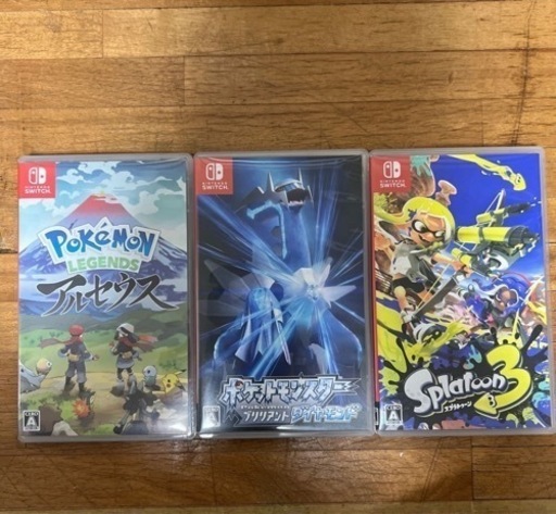 スプラトゥーン3 ブリリアントダイヤモンド レジェンズアルセウス