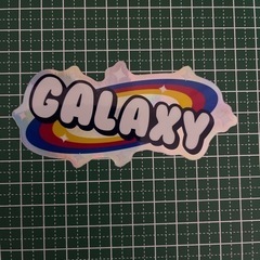 [送料無料]防水ステッカーGALAXY