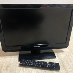 テレビ　REGZA 19インチ　2011年製　動作確認済み　リモ...